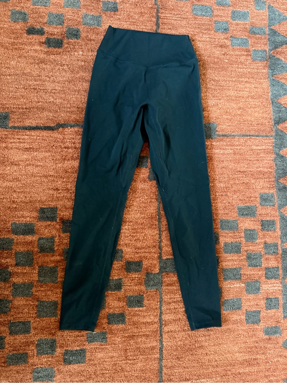 Black Womens High-Waist Leggings
